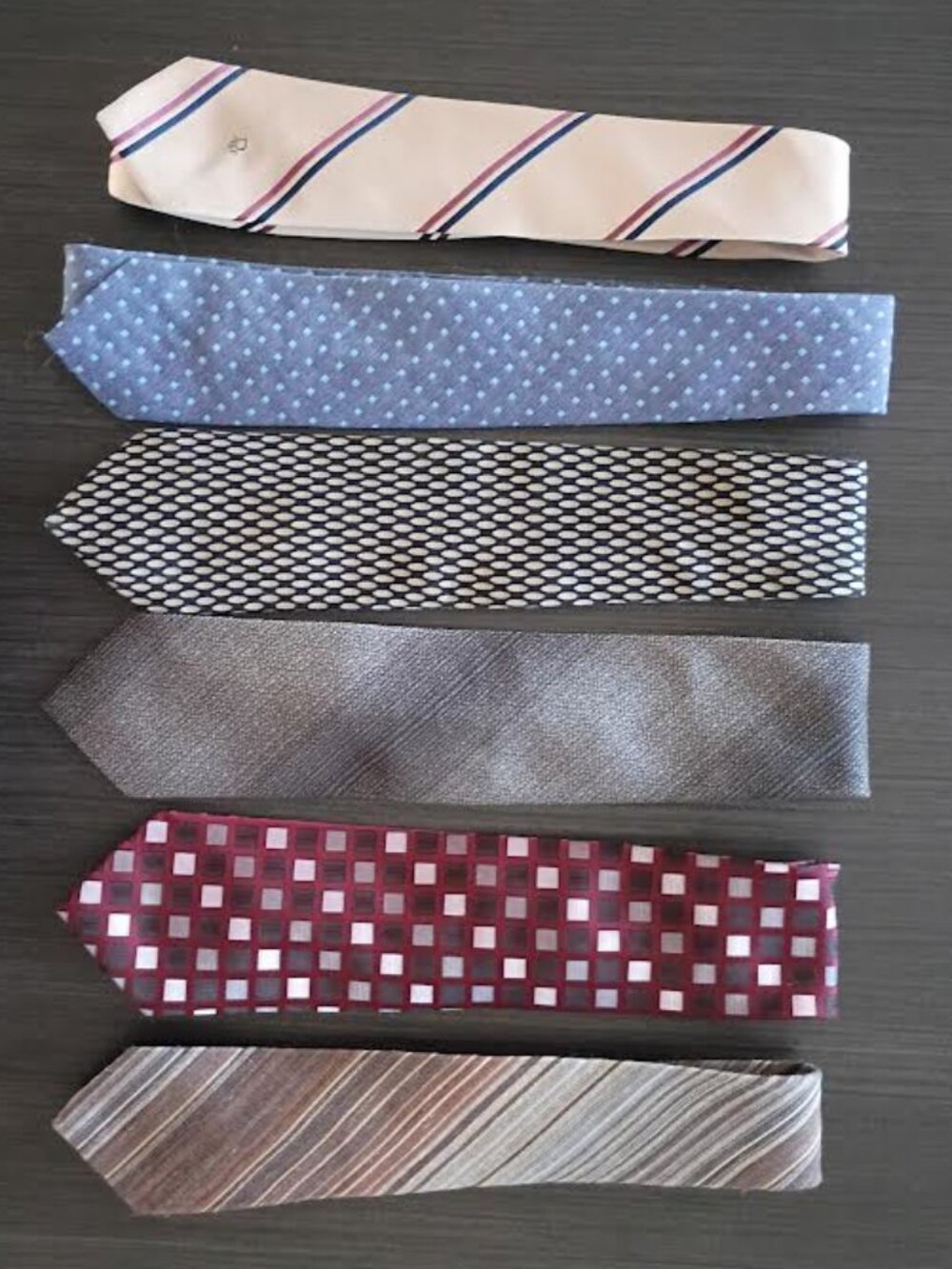 MEN'S TIES (6) DIOR OSCAR DE LA RENTA PIERRE JACQUES LIEBERT CARLOS DEVENEZIA